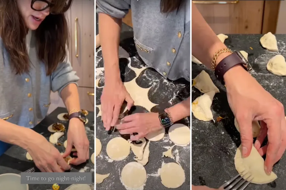 Jennifer Garner compartió su receta para hacer empanadas.